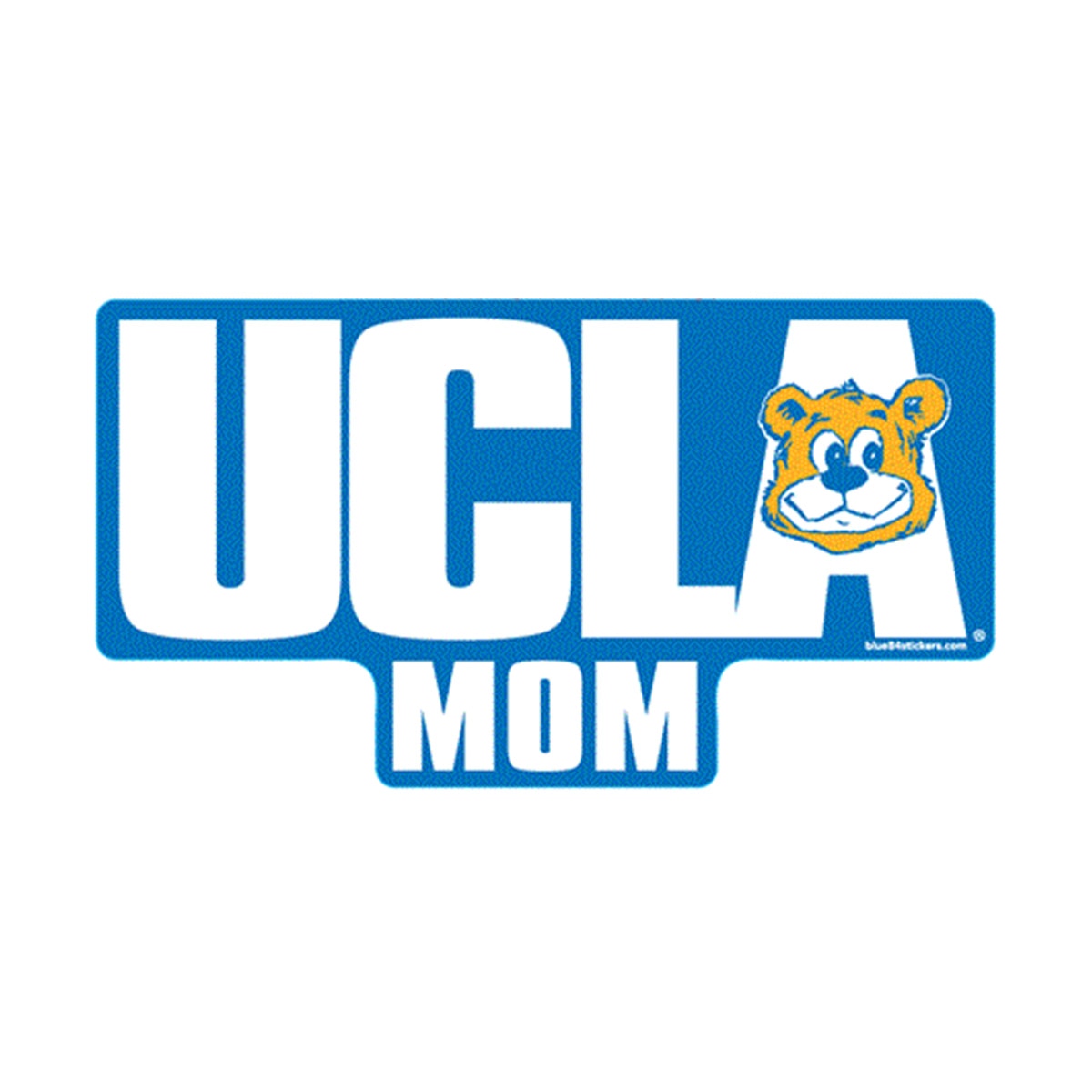 UCLA Mom Retro Joe Sticker