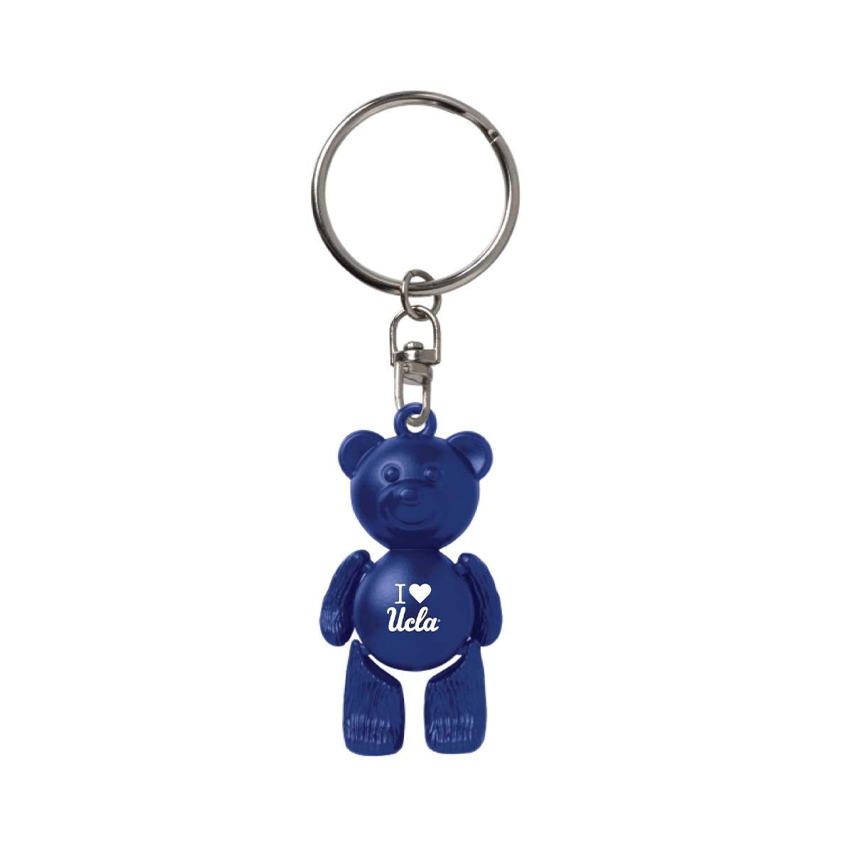 UCLA Script Bear Keychain